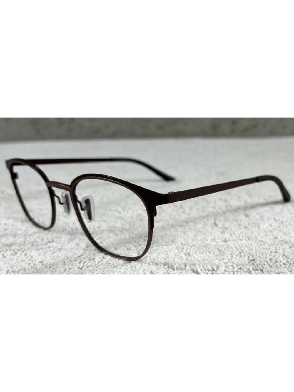 Orgreen Thorup S014 Havn Collection Matte Brown Metal Eyeglasses Frame 47-19-140